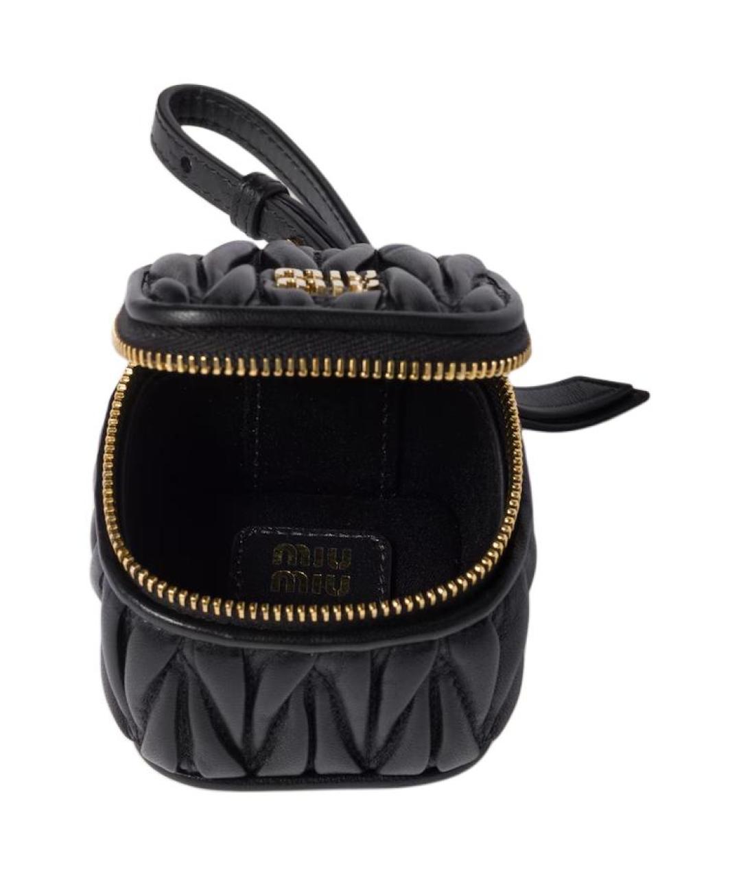 MIU MIU Черная ключница, фото 3