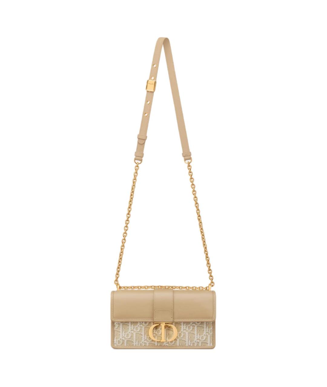 CHRISTIAN DIOR Бежевая сумка через плечо, фото 2