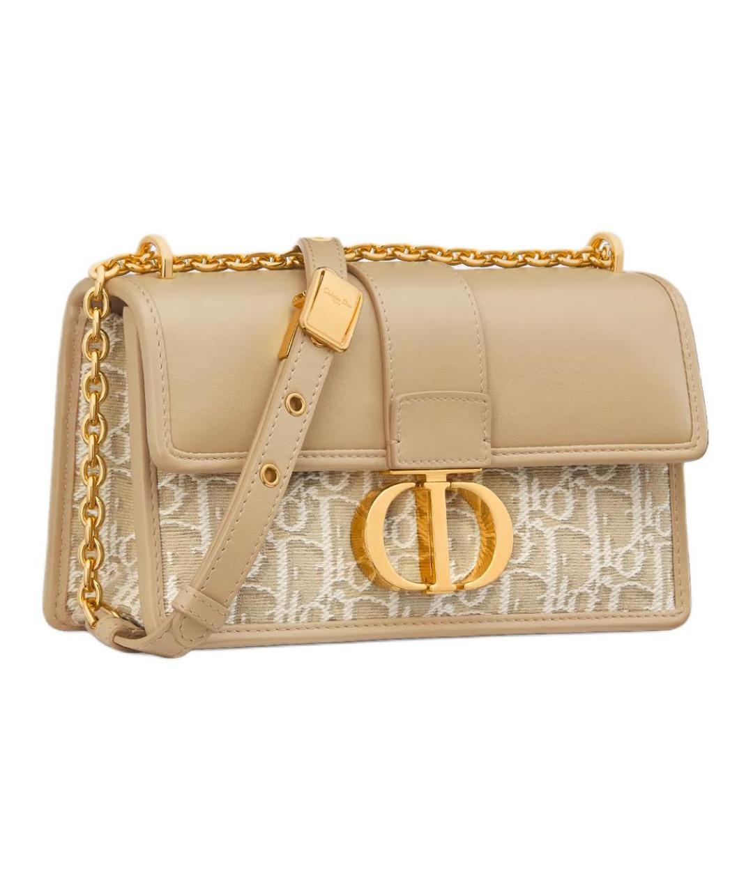 CHRISTIAN DIOR Бежевая сумка через плечо, фото 3