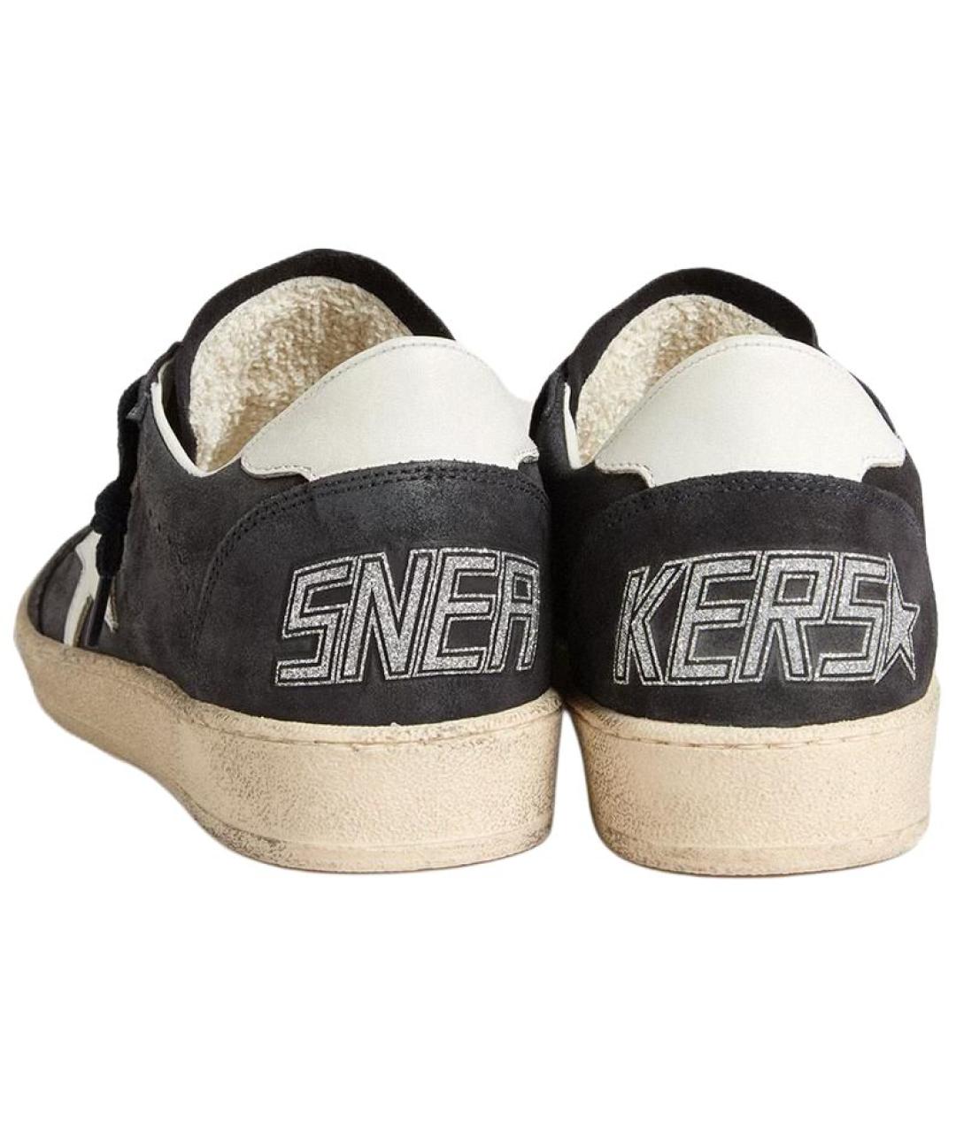 GOLDEN GOOSE DELUXE BRAND Черные кеды, фото 4