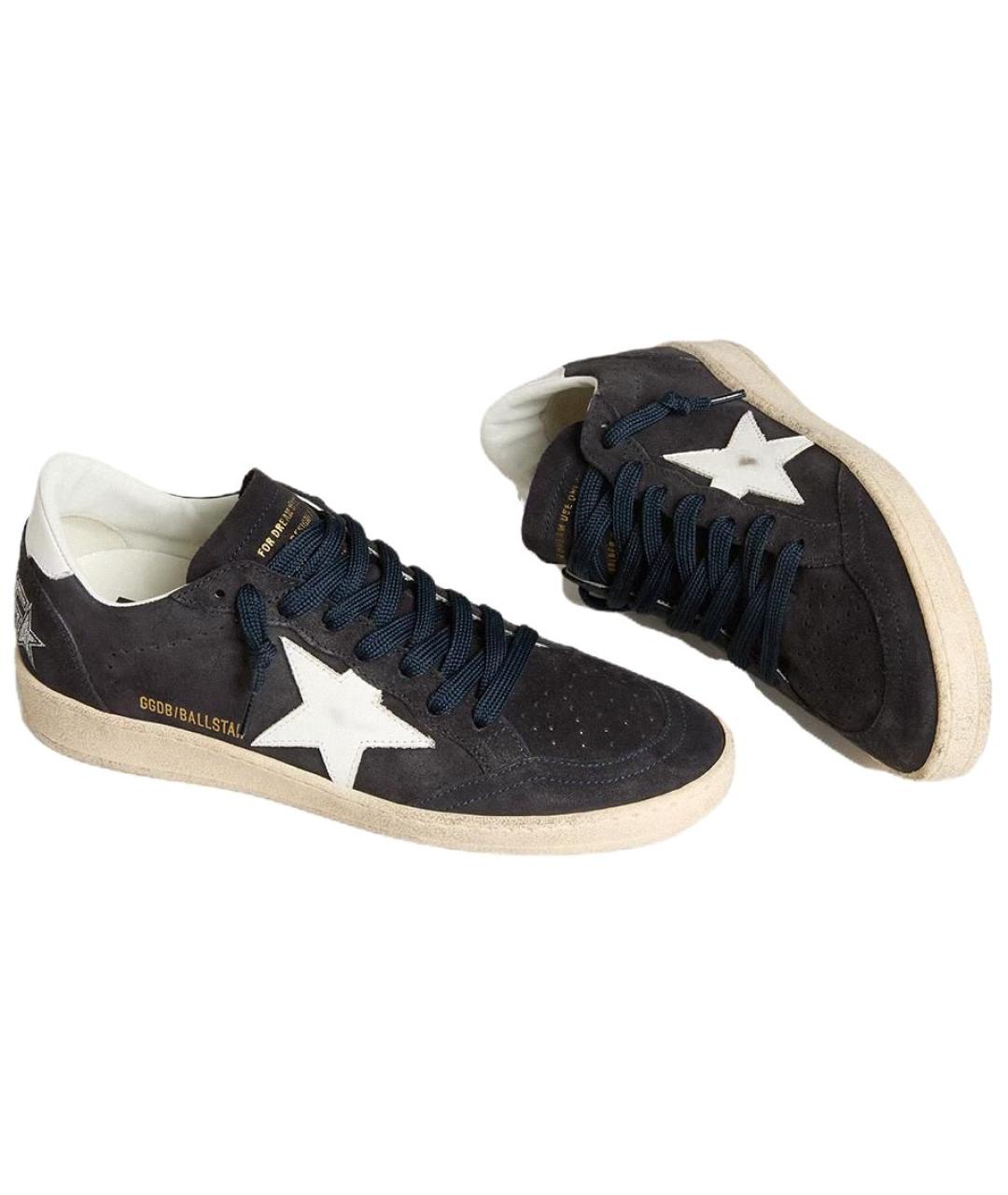 GOLDEN GOOSE DELUXE BRAND Черные кеды, фото 3