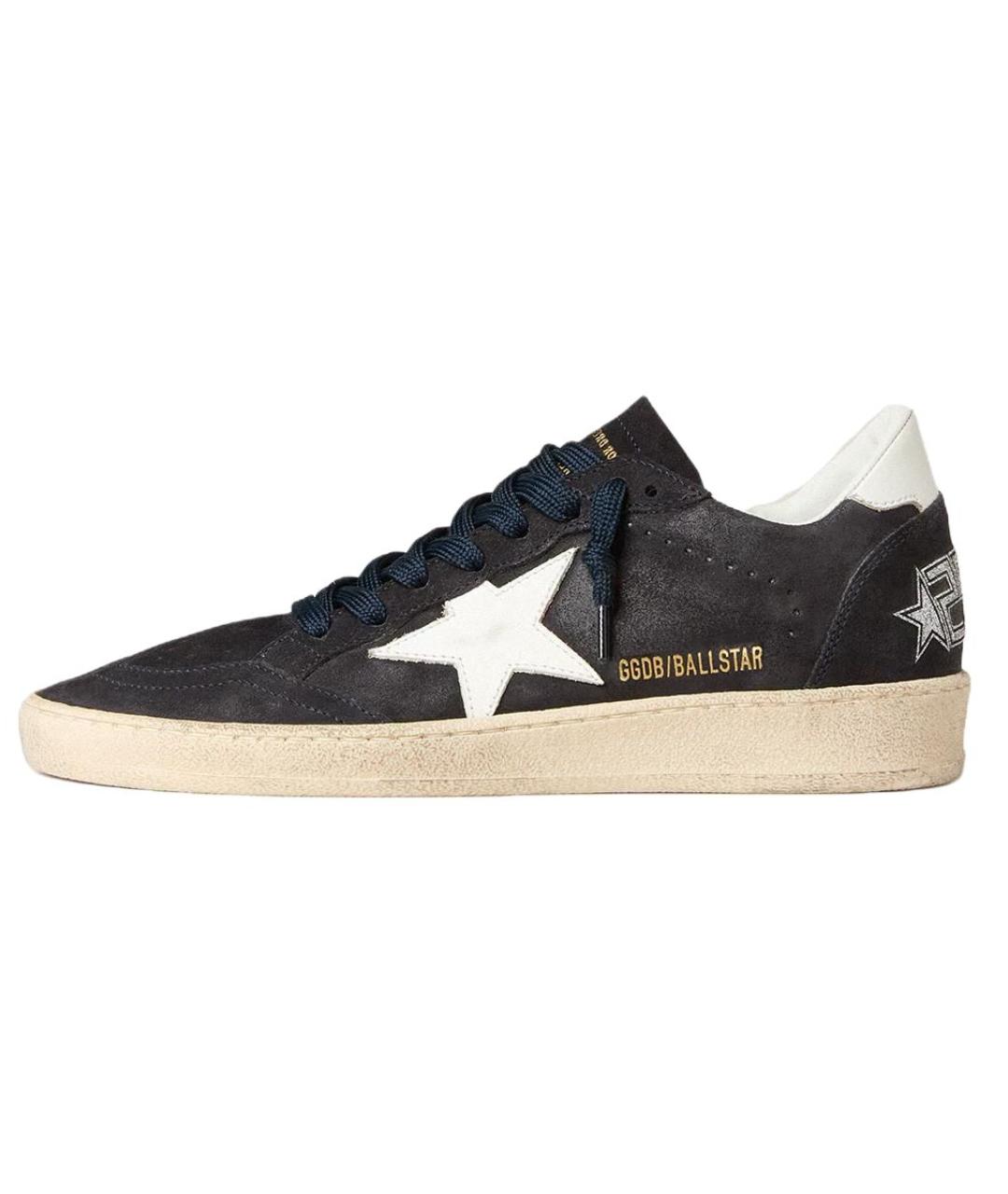 GOLDEN GOOSE DELUXE BRAND Черные кеды, фото 2