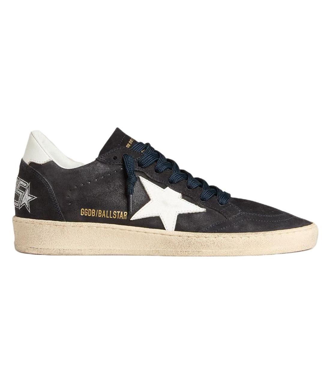 GOLDEN GOOSE DELUXE BRAND Черные кеды, фото 1