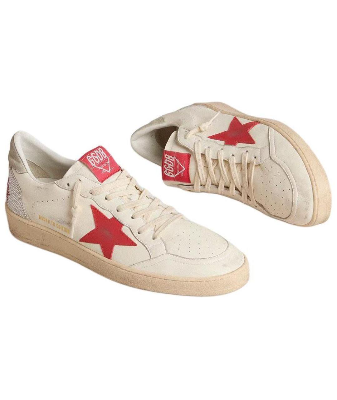 GOLDEN GOOSE DELUXE BRAND Белые кеды, фото 3