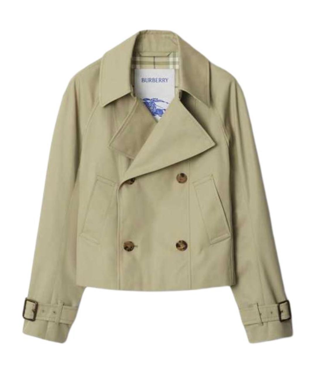 BURBERRY Бежевый тренч/плащ, фото 1