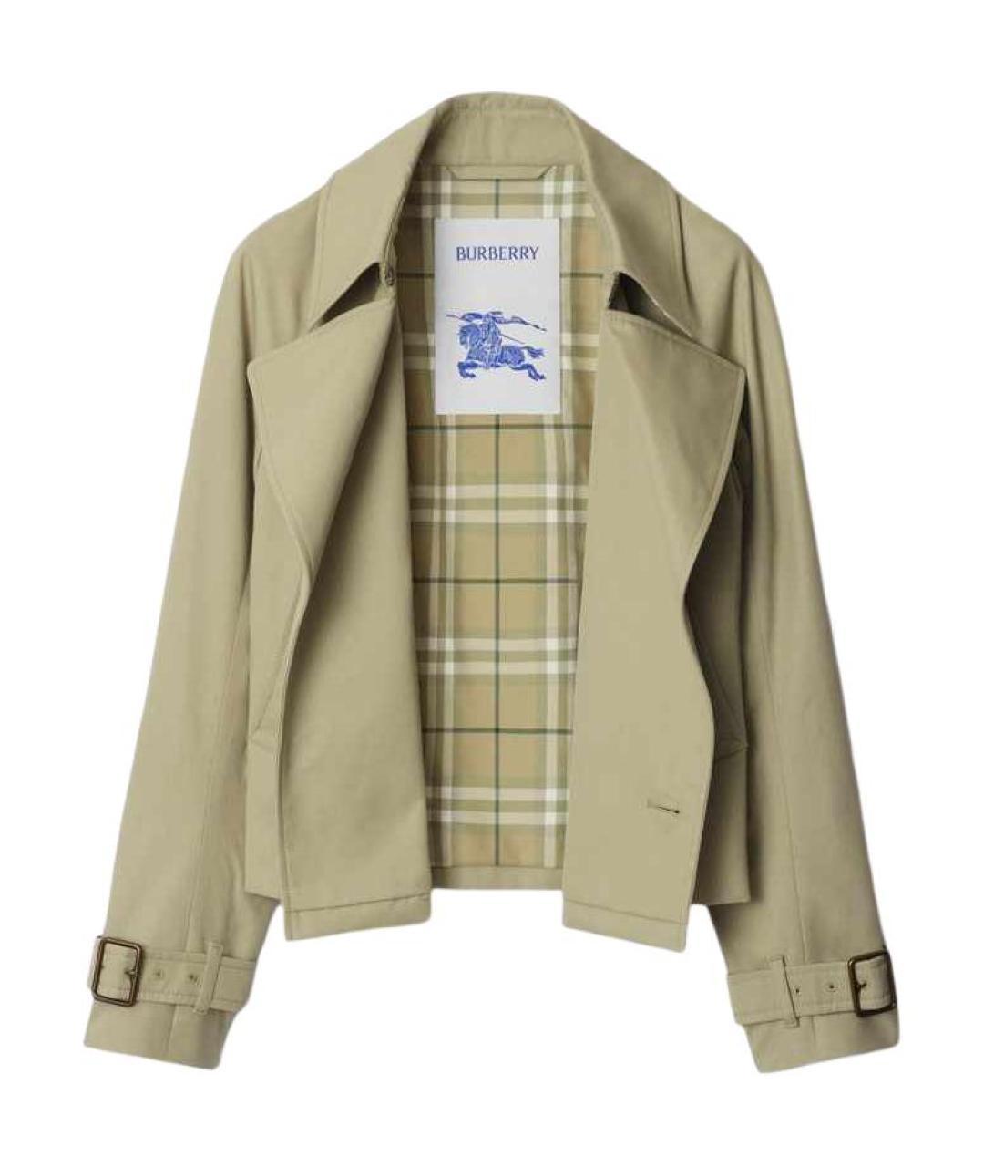 BURBERRY Бежевый тренч/плащ, фото 2