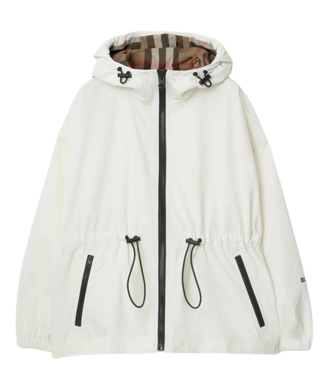 BURBERRY Белая куртка, фото 1