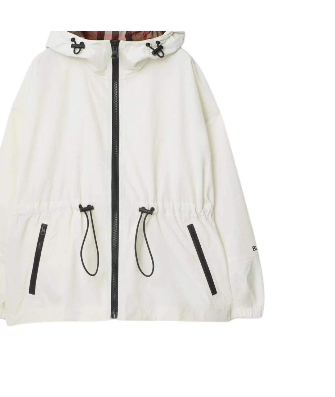 BURBERRY Белая куртка, фото 2