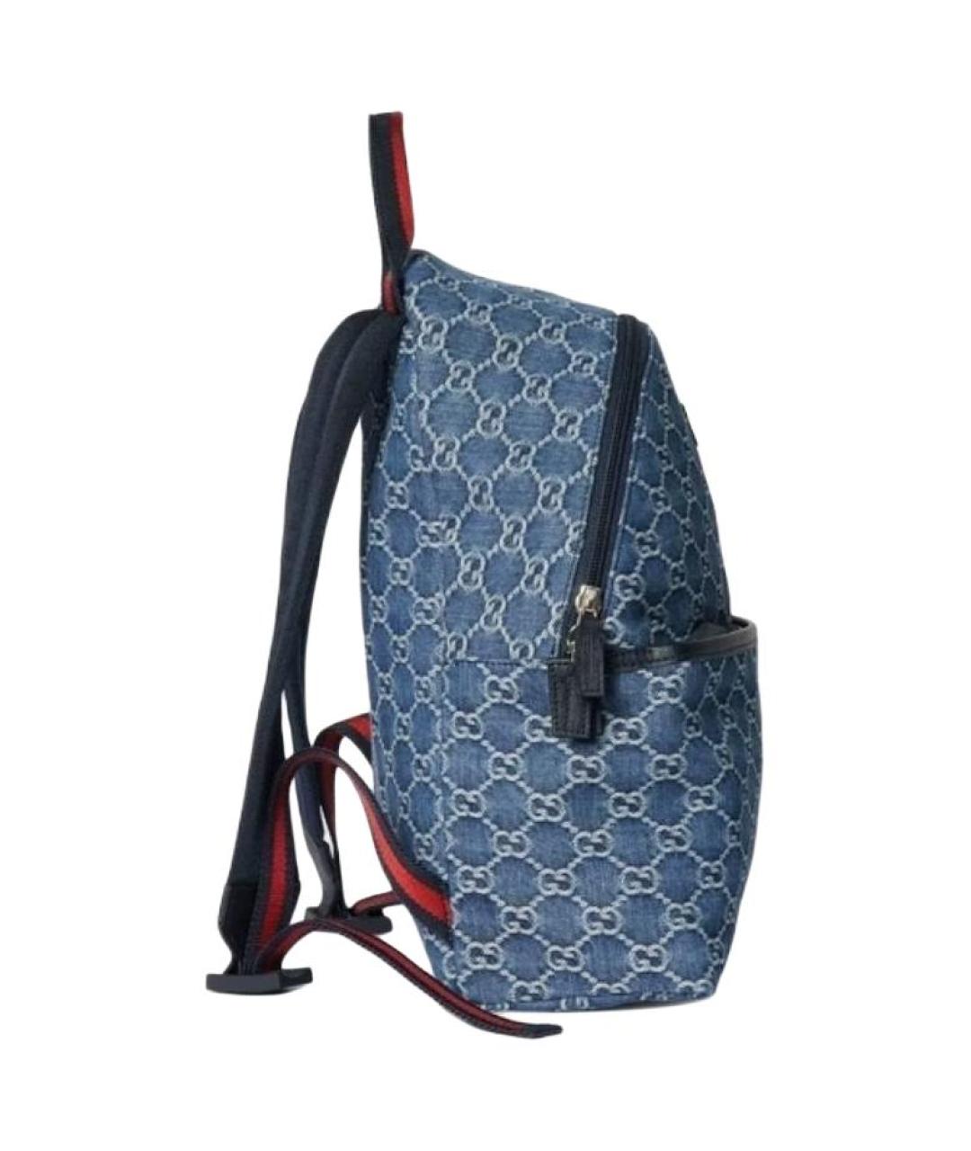 GUCCI Синий рюкзак, фото 4