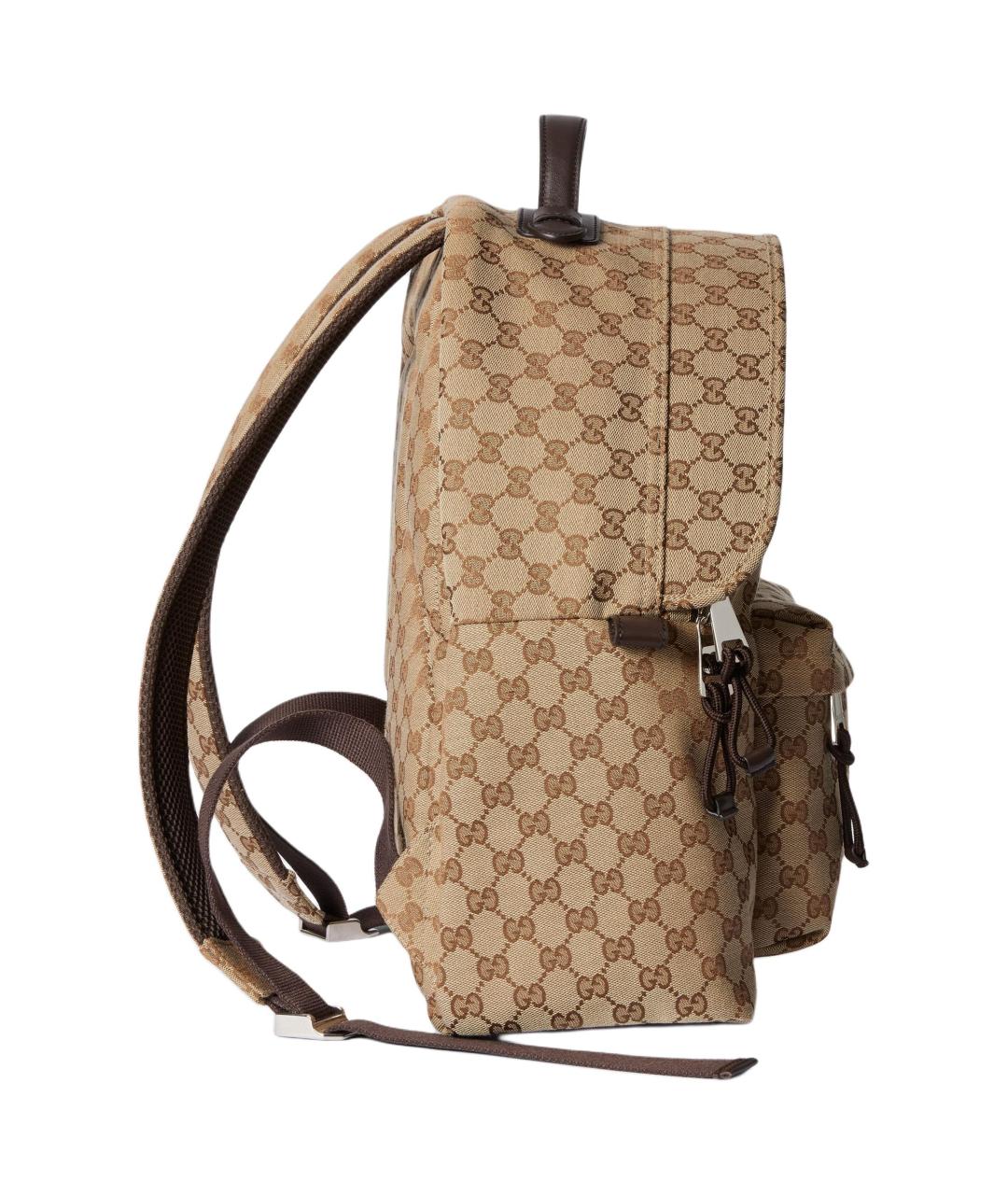 GUCCI Бежевый рюкзак, фото 3