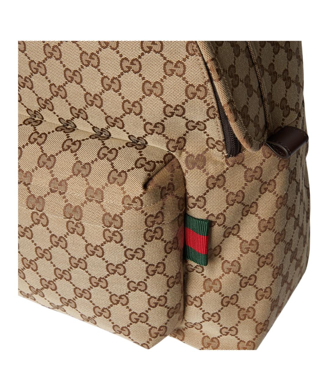 GUCCI Бежевый рюкзак, фото 7