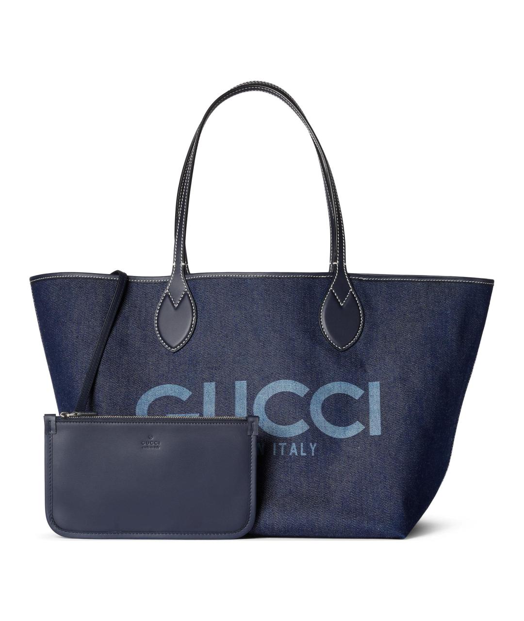 GUCCI Синяя сумка через плечо, фото 2