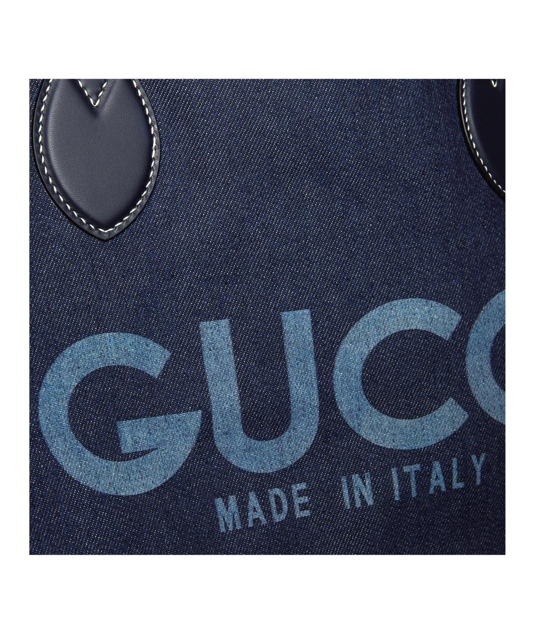 GUCCI Синяя сумка через плечо, фото 8