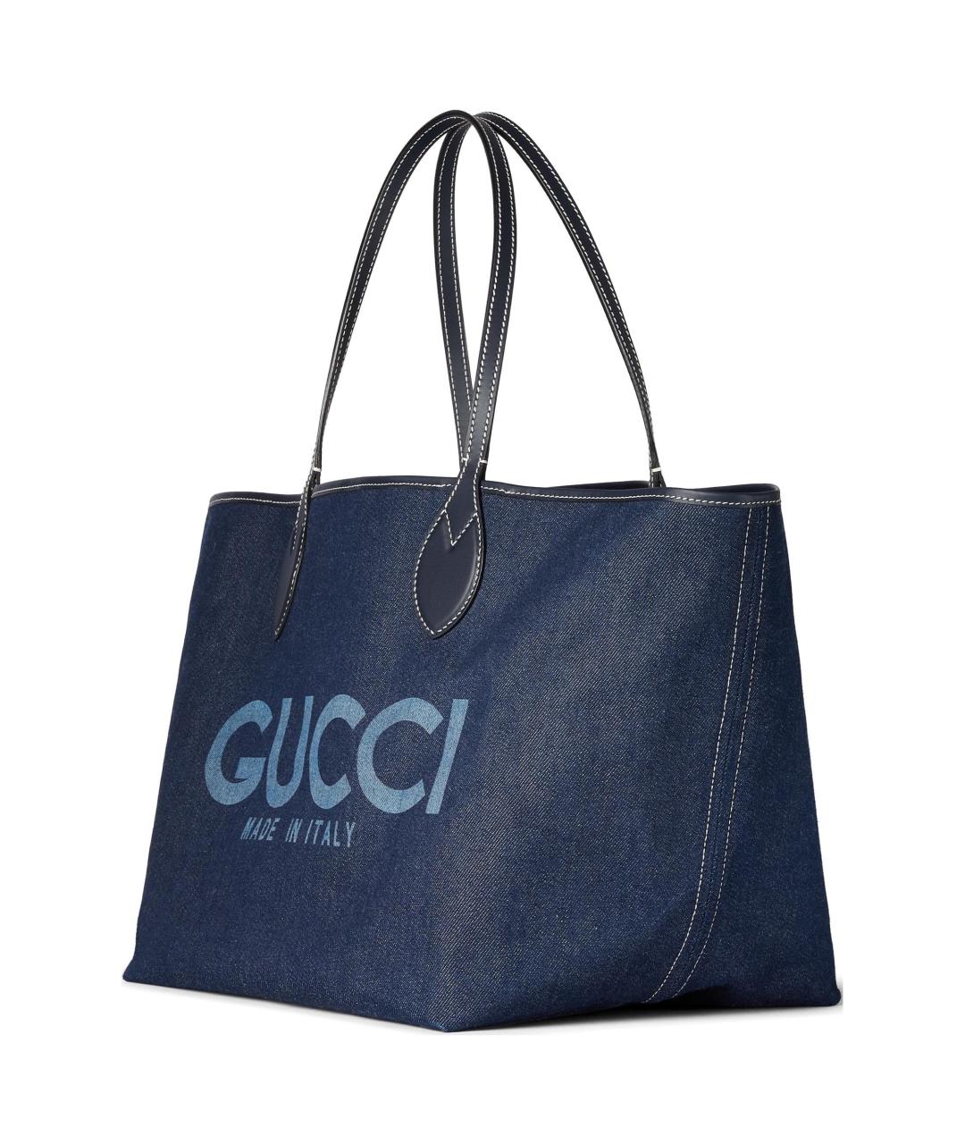 GUCCI Синяя сумка через плечо, фото 3