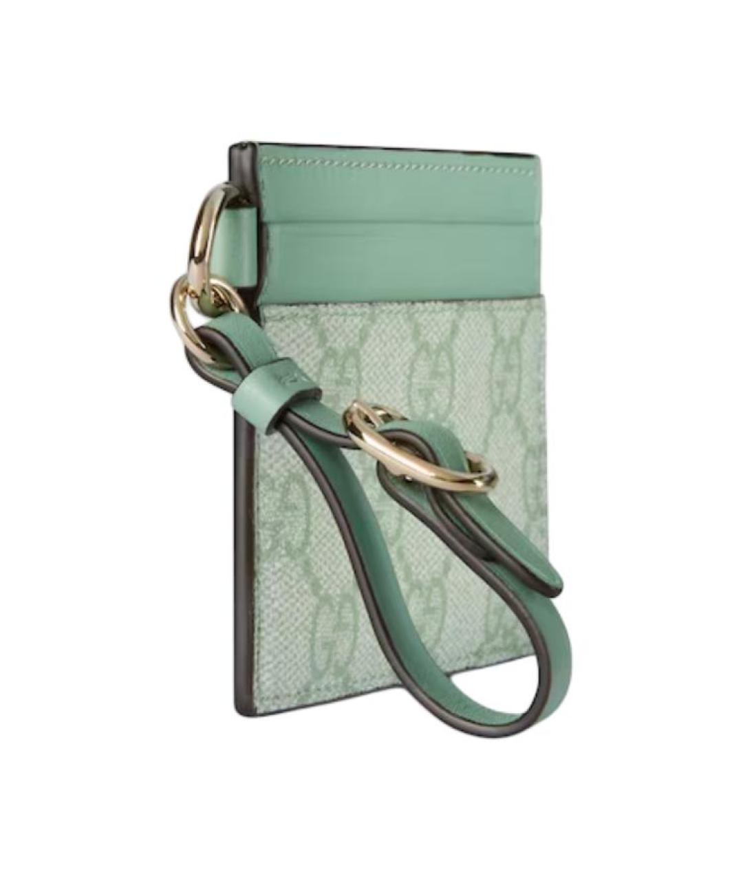 GUCCI Салатовый кардхолдер, фото 2