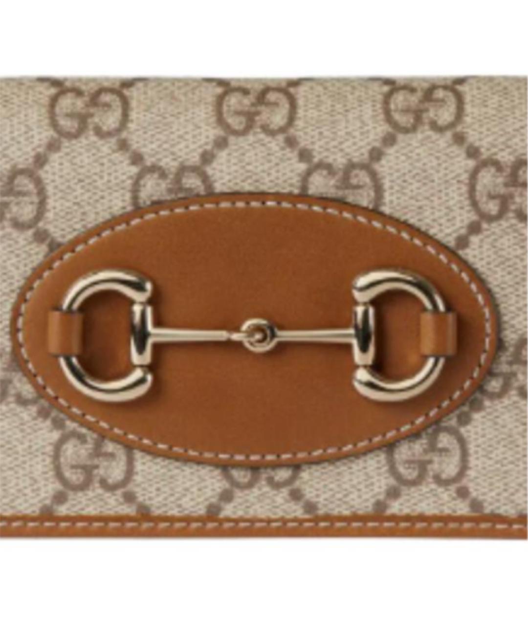 GUCCI Бежевый кардхолдер, фото 7