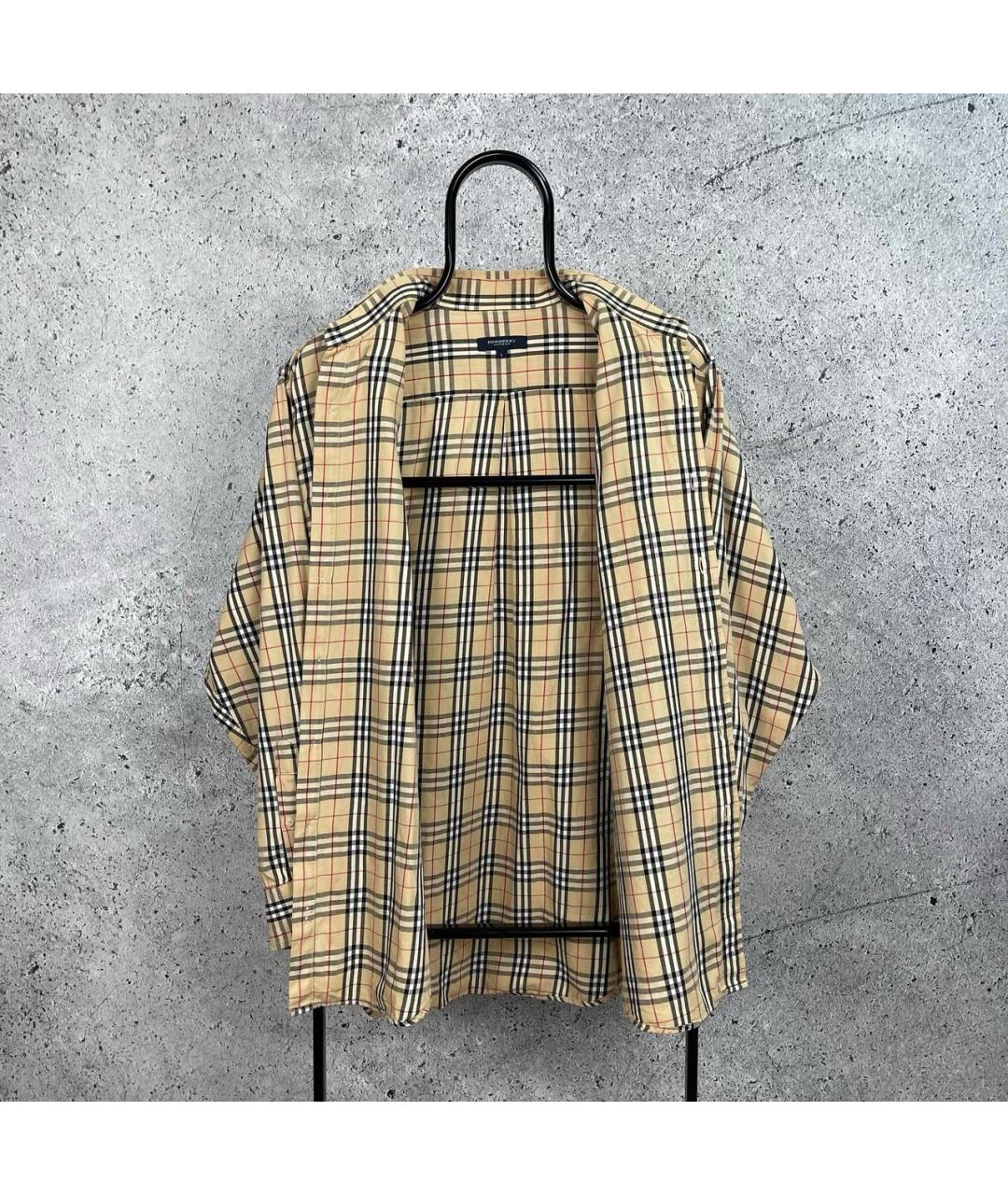 BURBERRY Бежевая кэжуал рубашка, фото 6