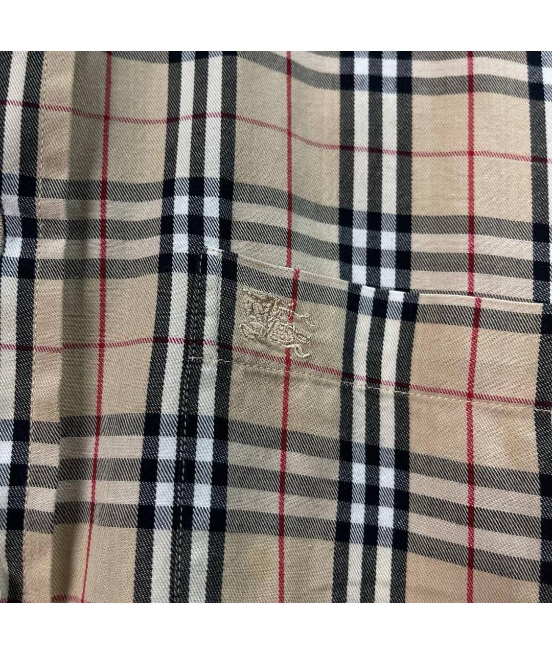 BURBERRY Бежевая кэжуал рубашка, фото 3