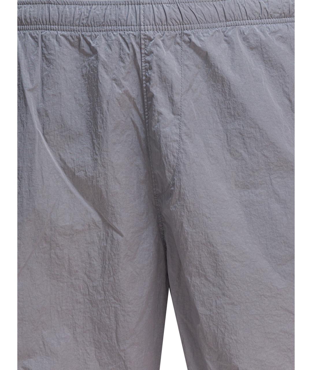 CP COMPANY Серые синтетические шорты, фото 3