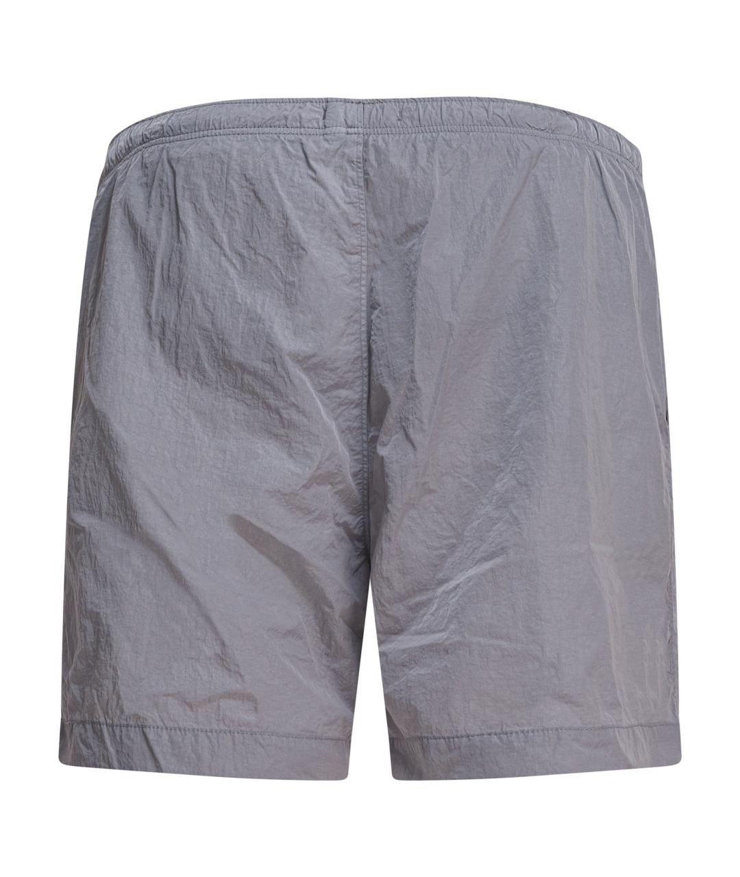 CP COMPANY Серые синтетические шорты, фото 2