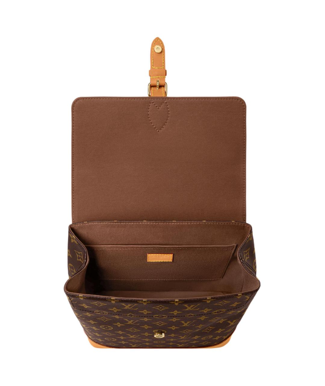 LOUIS VUITTON Коричневый рюкзак, фото 4
