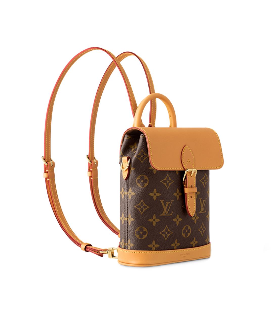 LOUIS VUITTON Коричневый рюкзак, фото 2