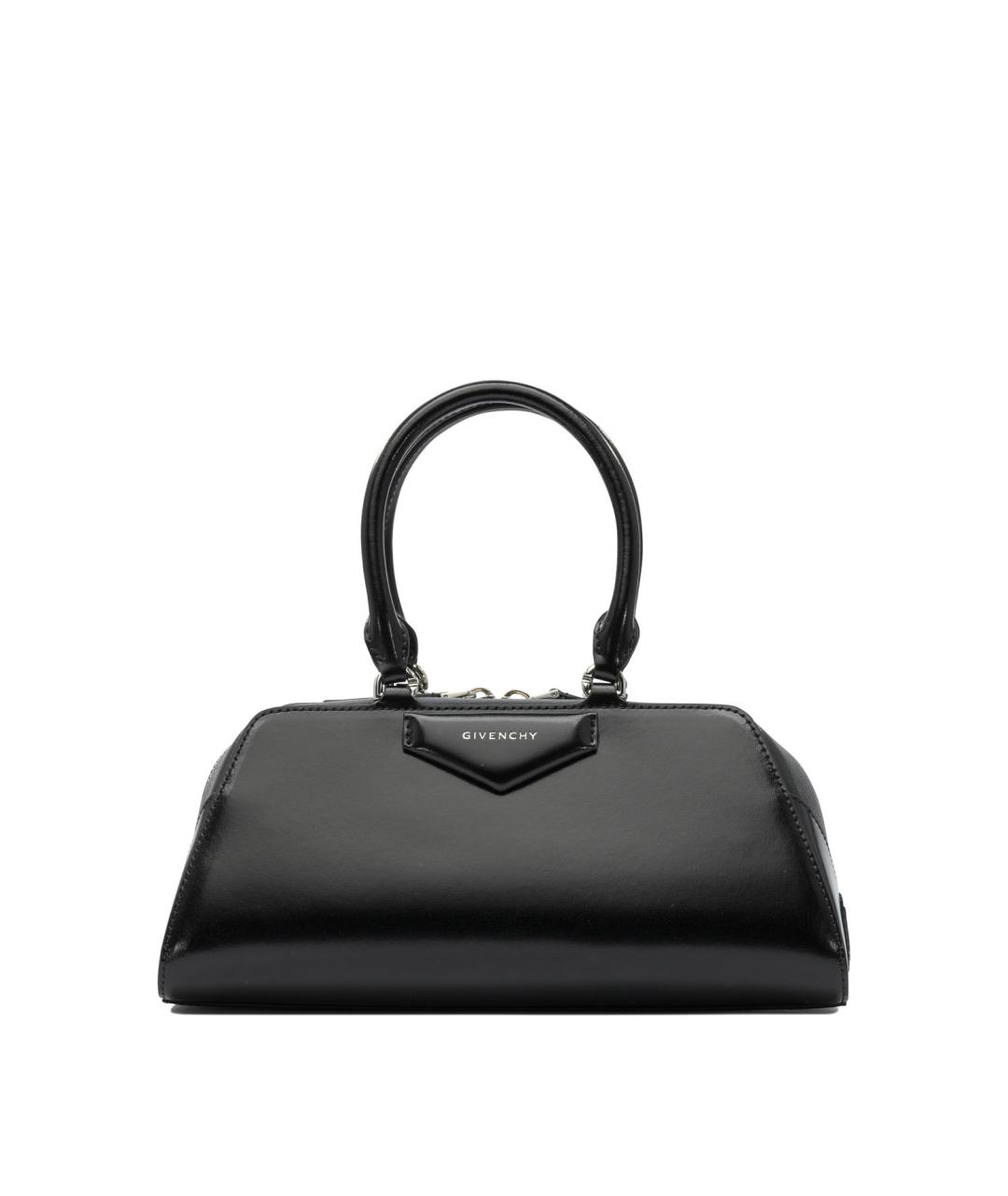 GIVENCHY Черная кожаная сумка тоут, фото 1
