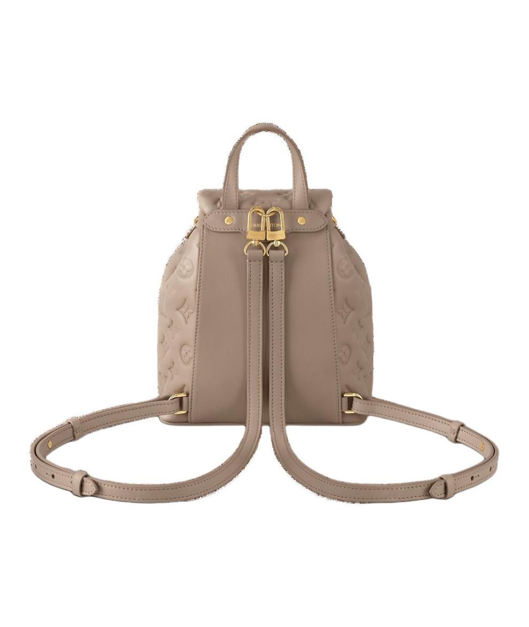 LOUIS VUITTON Бежевый рюкзак из канвы, фото 3