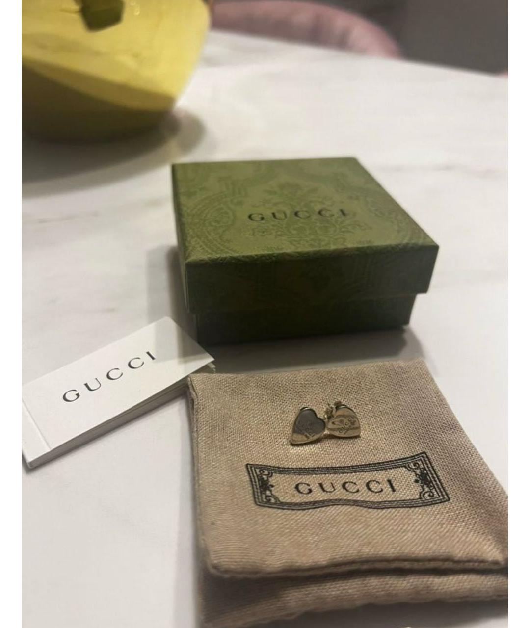 GUCCI Серебряные серебряные серьги, фото 3