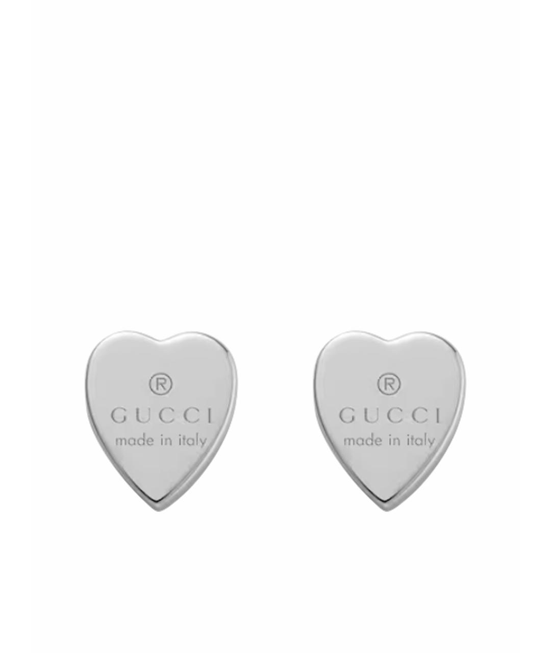GUCCI Серебряные серебряные серьги, фото 1