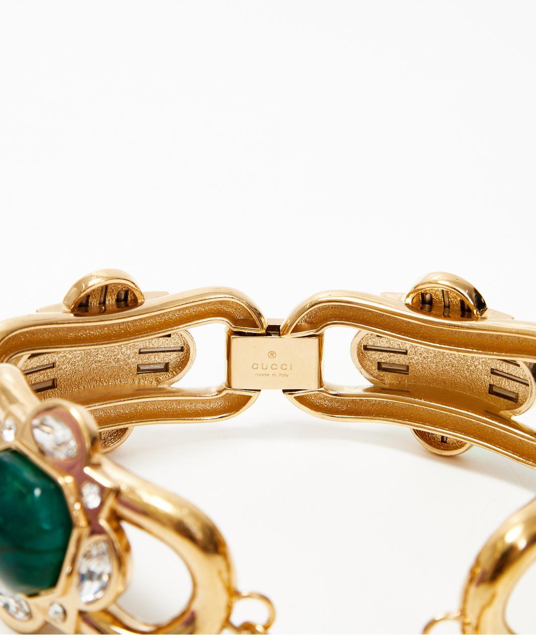 GUCCI Золотое нефритовое колье, фото 2