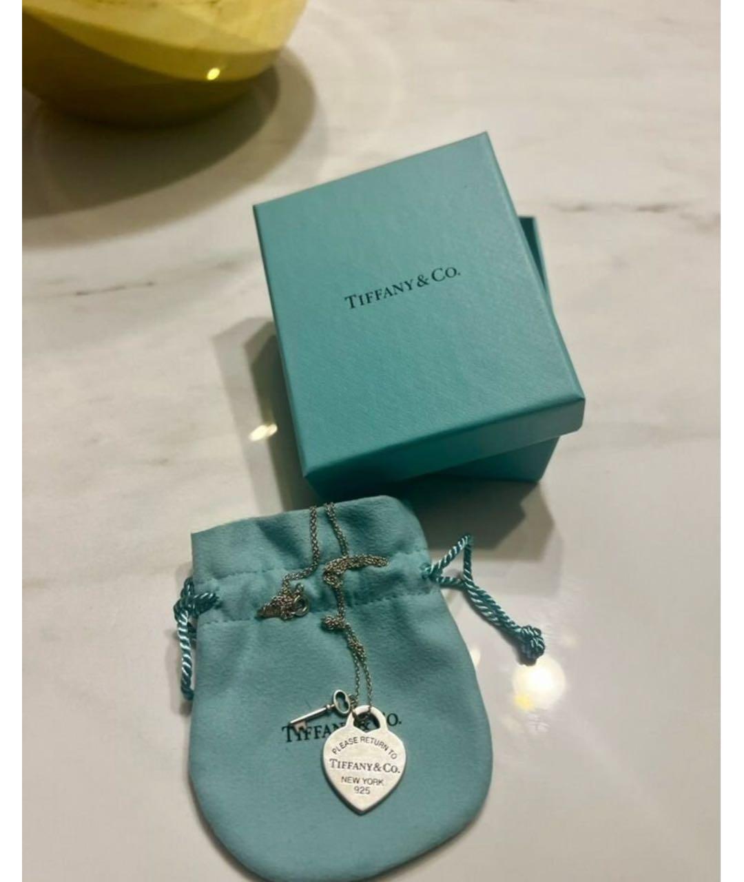 TIFFANY&CO Серебряная серебряная подвеска, фото 3