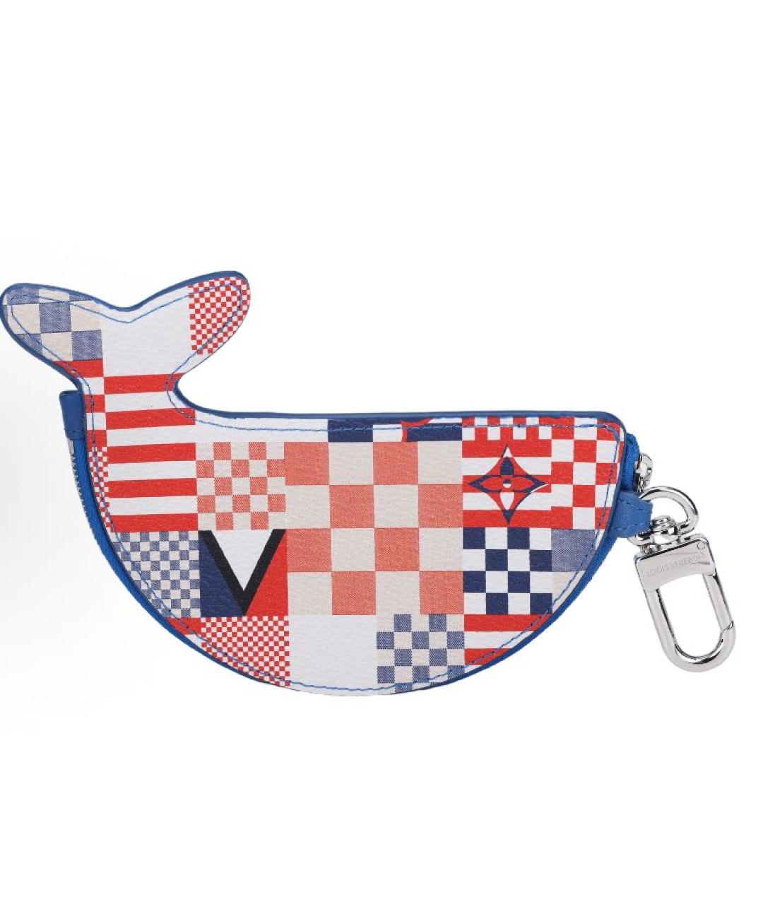 LOUIS VUITTON Синий брелок, фото 3