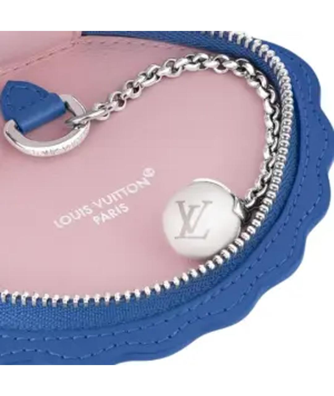 LOUIS VUITTON Синий брелок, фото 4