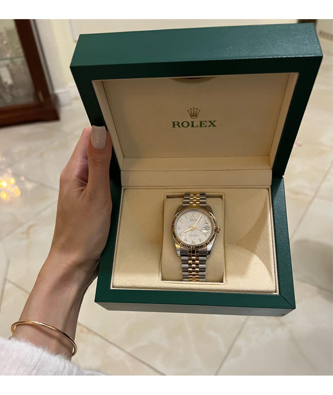 ROLEX Часы из розового золота, фото 3