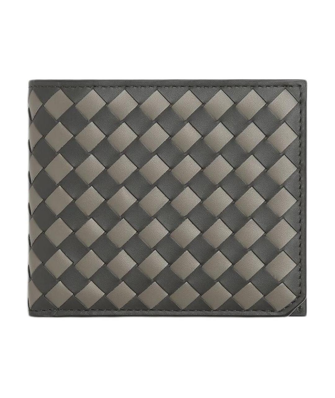 BOTTEGA VENETA Серый кошелек, фото 1