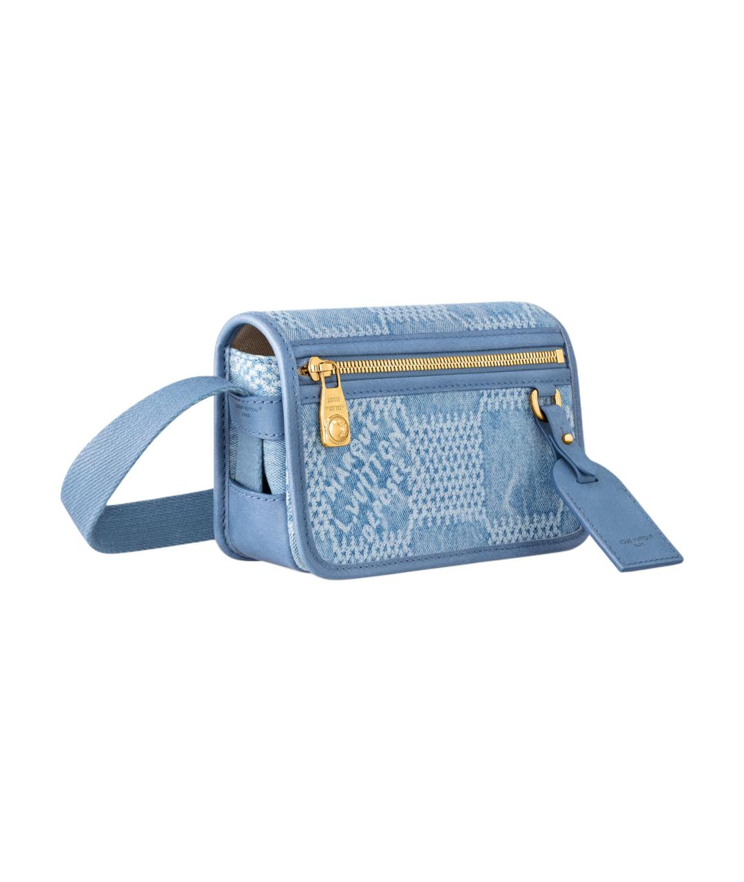 LOUIS VUITTON Голубой кошелек, фото 2