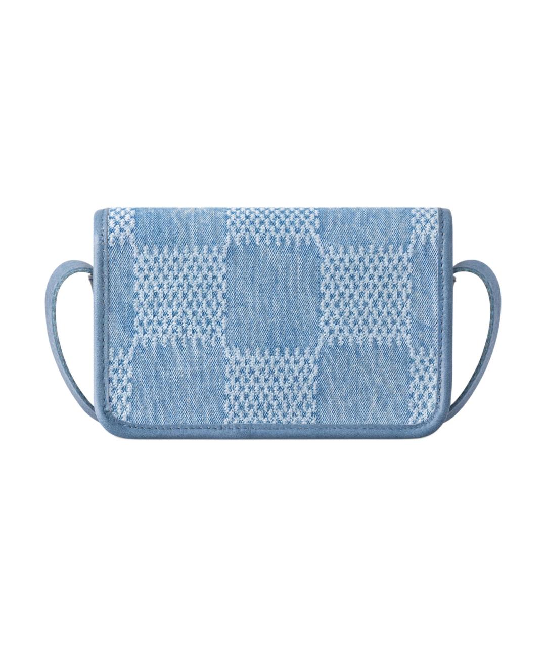 LOUIS VUITTON Голубой кошелек, фото 3
