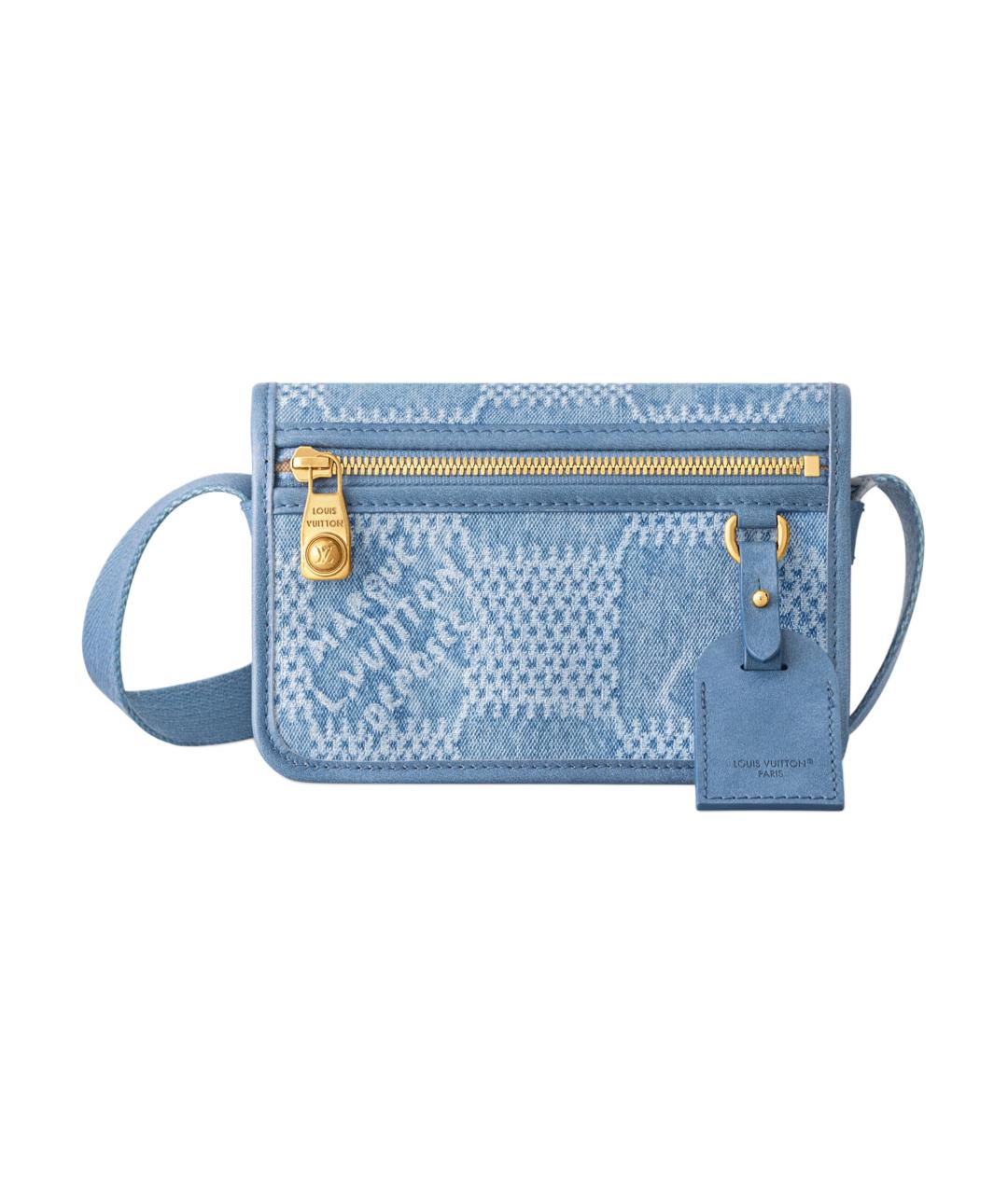 LOUIS VUITTON Голубой кошелек, фото 1
