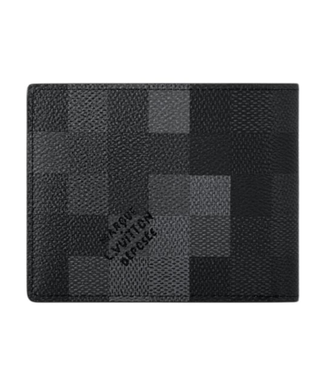 LOUIS VUITTON Черный кошелек, фото 3