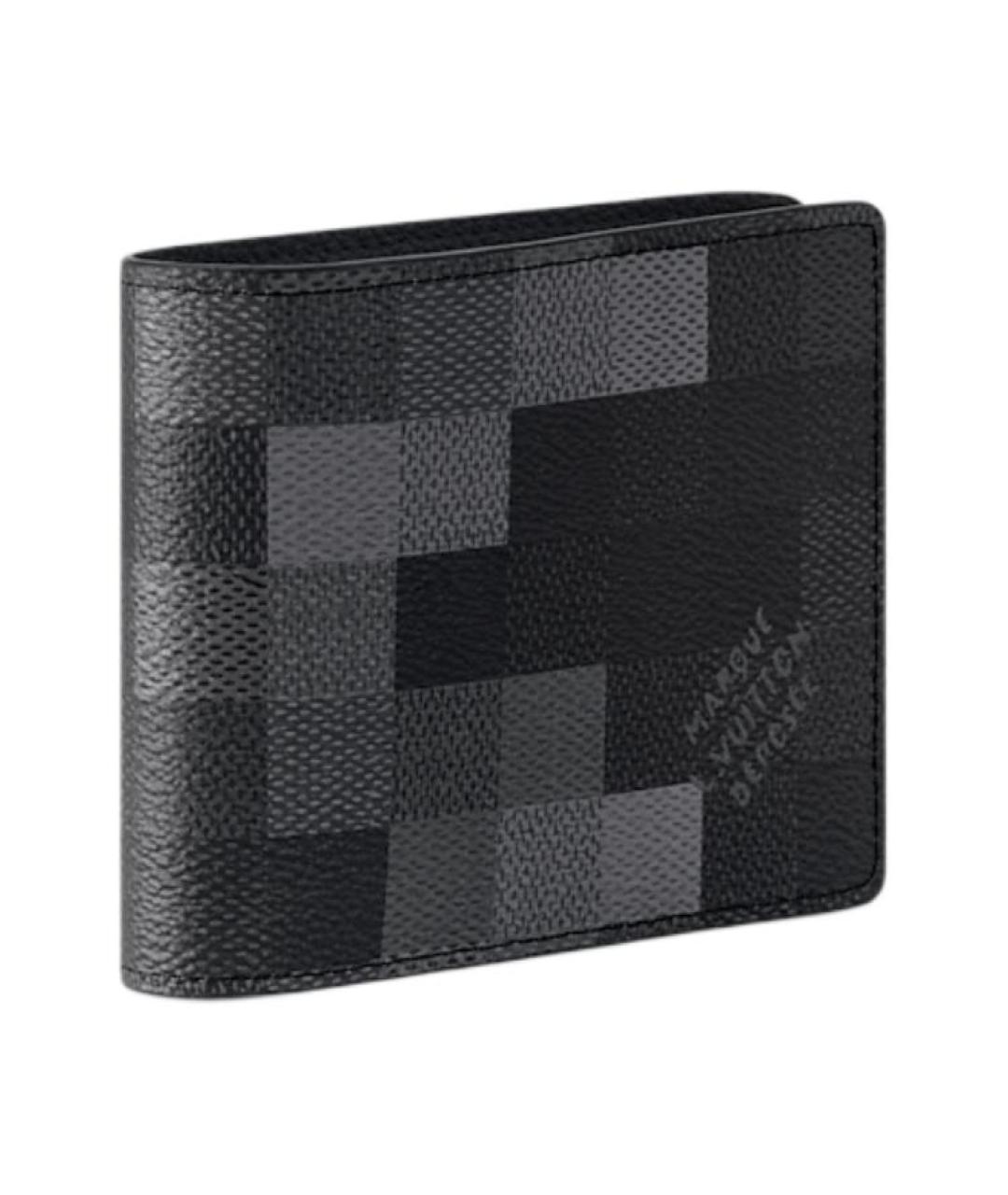 LOUIS VUITTON Черный кошелек, фото 2