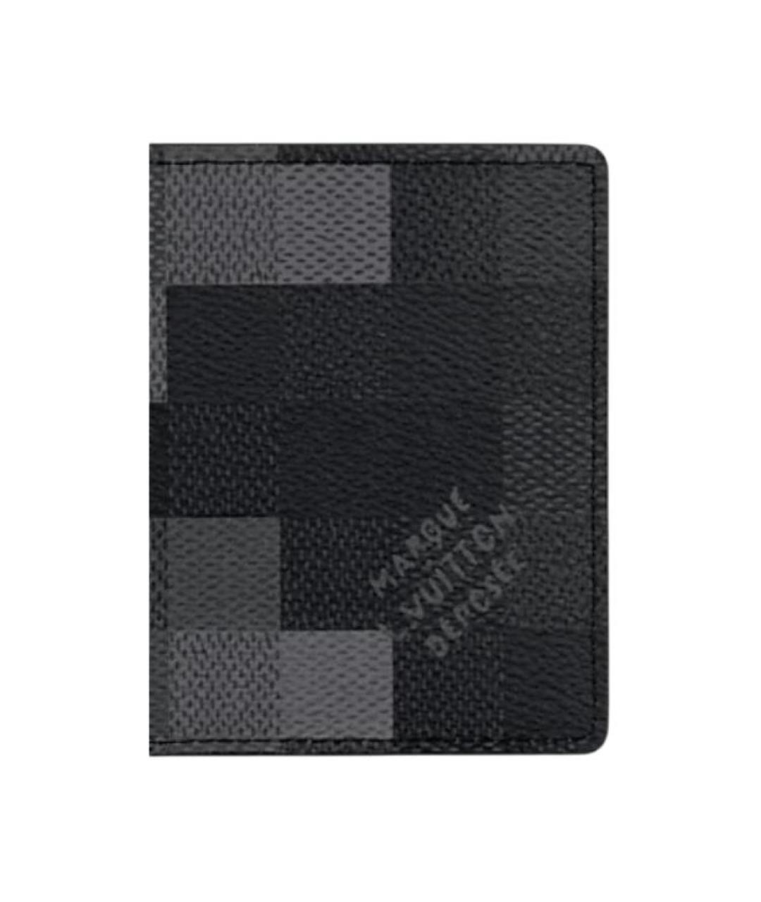 LOUIS VUITTON Черный кошелек, фото 5
