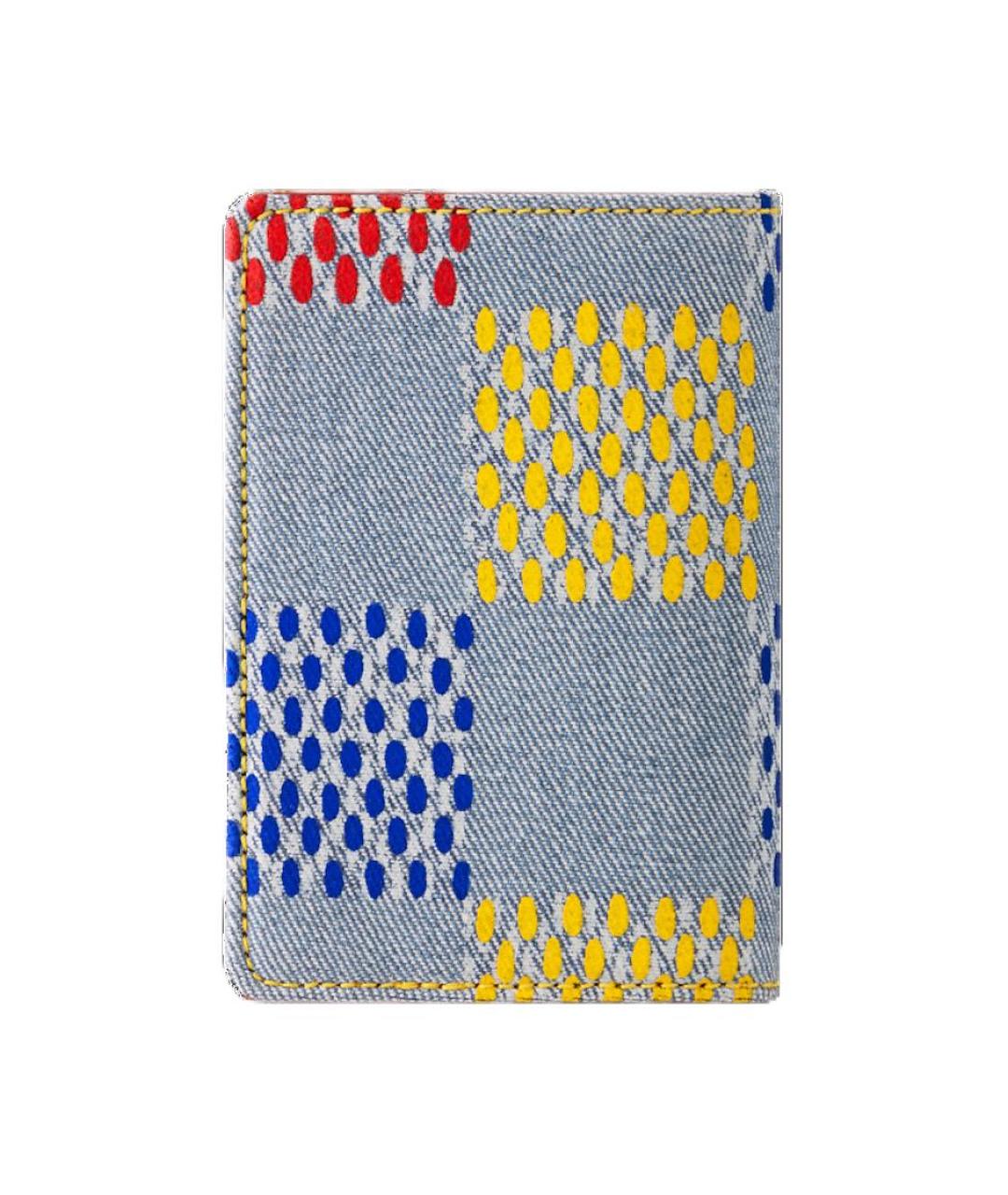 LOUIS VUITTON Голубой кошелек, фото 3