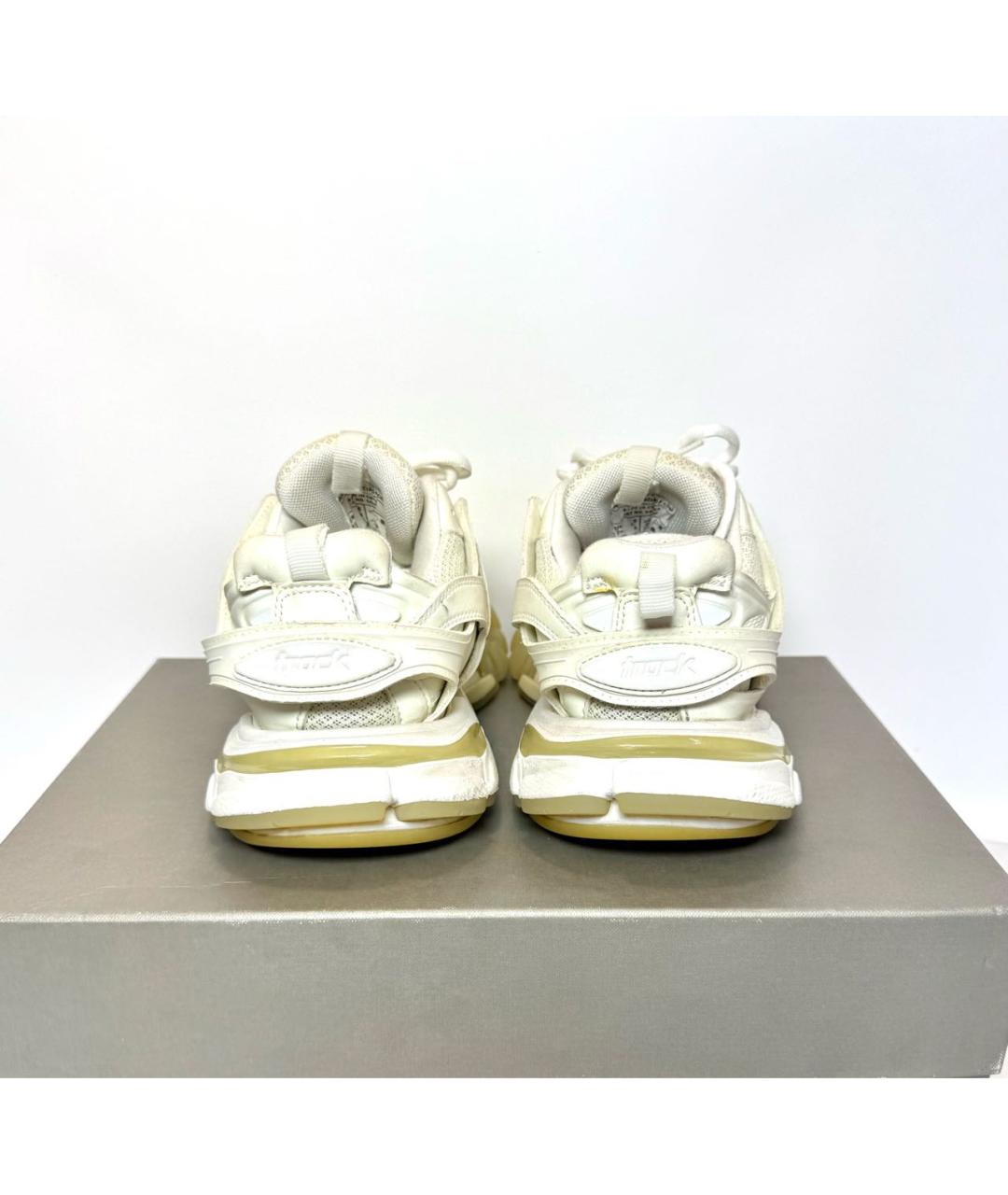 BALENCIAGA Белые кроссовки, фото 3
