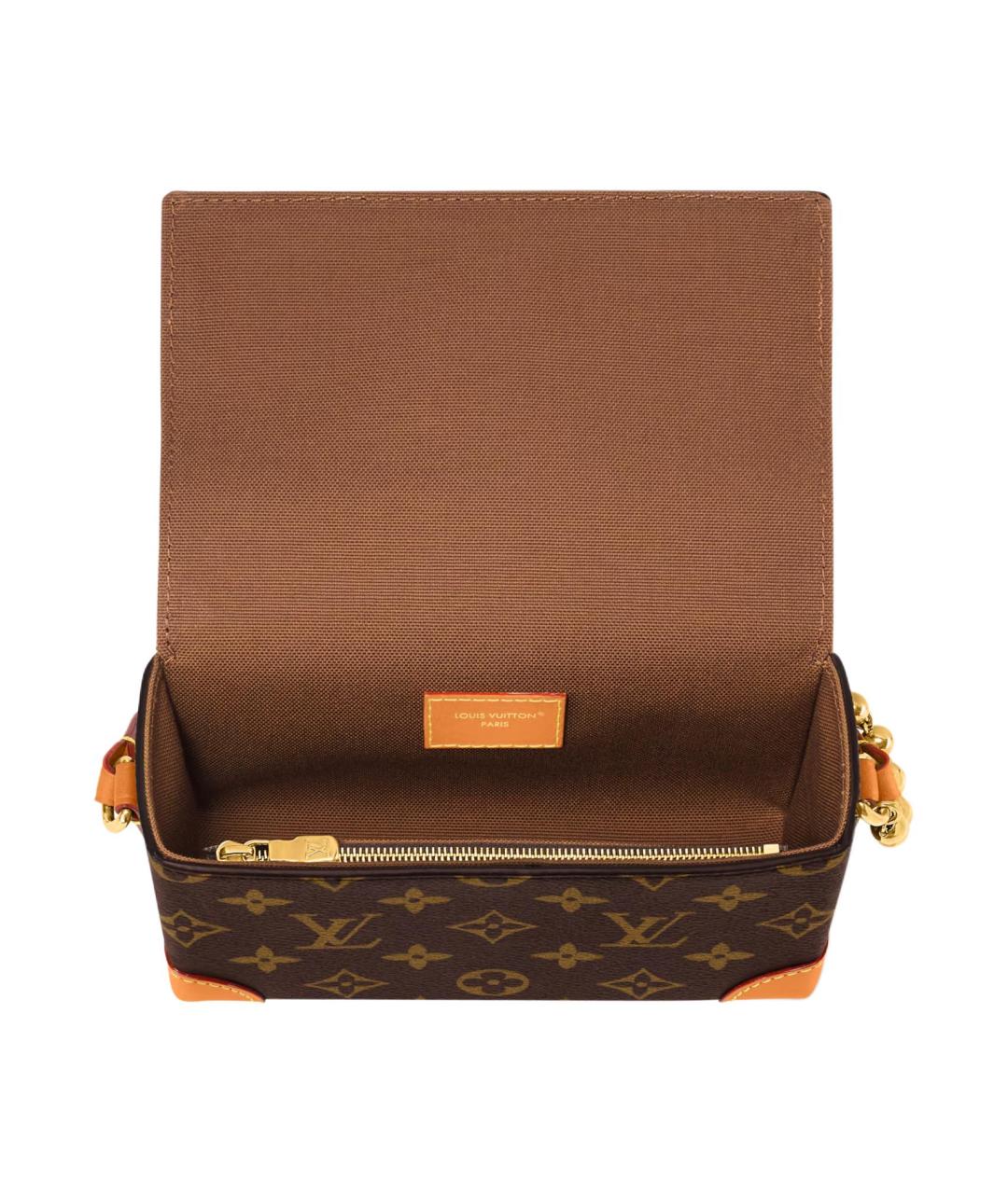 LOUIS VUITTON Коричневый кошелек, фото 4