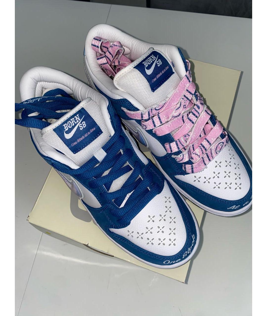NIKE Синие кроссовки, фото 5