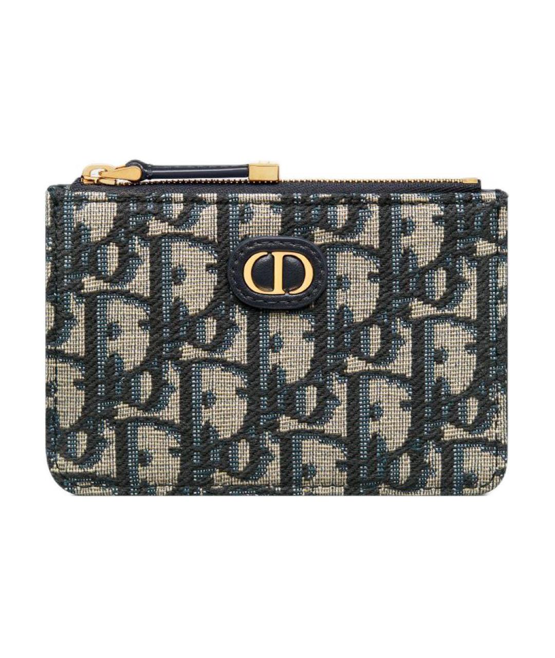 CHRISTIAN DIOR Темно-синий кардхолдер, фото 1