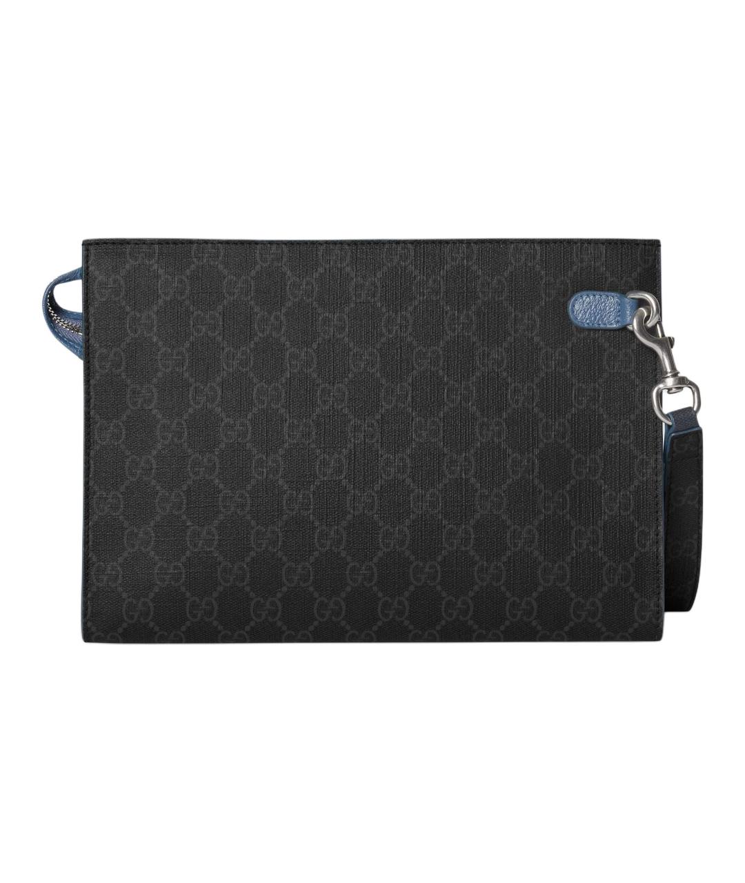GUCCI Черная папка для документов, фото 3