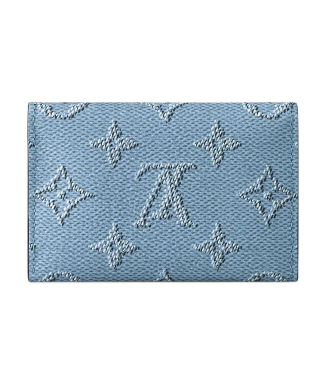LOUIS VUITTON Синий кардхолдер, фото 3