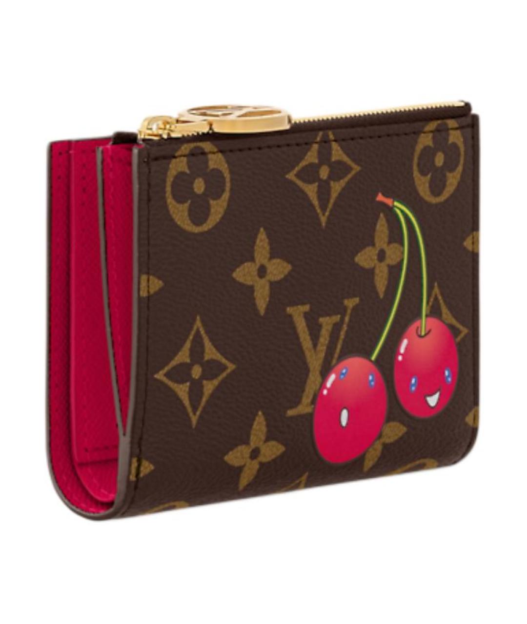 LOUIS VUITTON Коричневый кошелек, фото 2